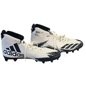 New Adidas FREAK Football Sports‎ Cleats Mens 13.5 White Navy